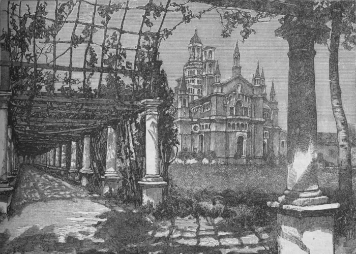 Framed Print : The University, Pavia, 1902 Framed Print : The University, Pavia, 1902