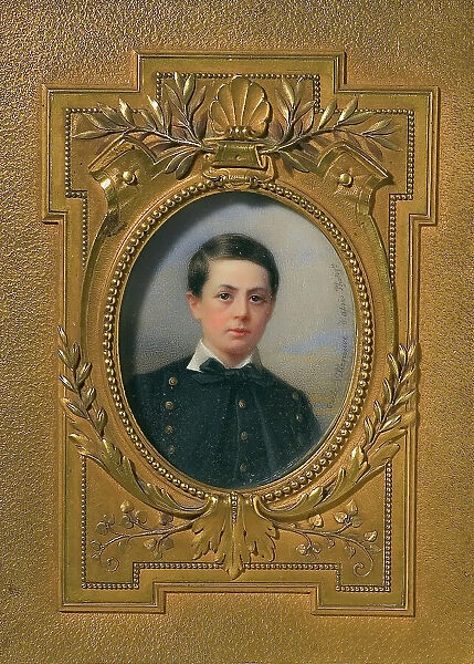 Unknown boy, 19th century. Creator: Cecile Villeneuve