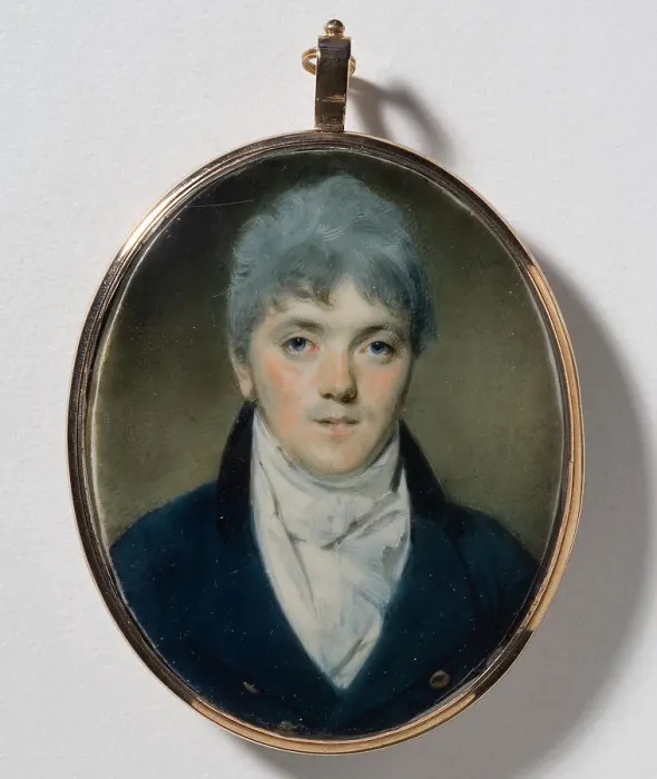 Framed Print : Unknown gentleman, c19th century. Creator: George Chinnery Framed Print : Unknown gentleman, c19th century. Creator: George Chinnery