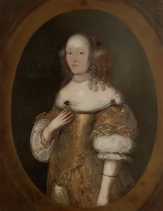 Framed Print : Unknown German princess, between c.1670 and c.1700. Creator: Anon Framed Print : Unknown German princess, between c.1670 and c.1700. Creator: Anon