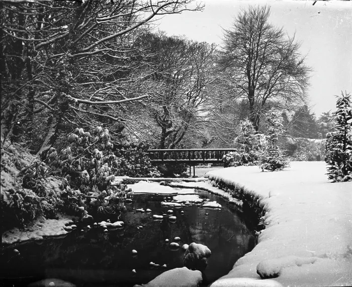 Framed Print : Unknown location snow scenes. Creator: Unknown Framed Print : Unknown location snow scenes. Creator: Unknown