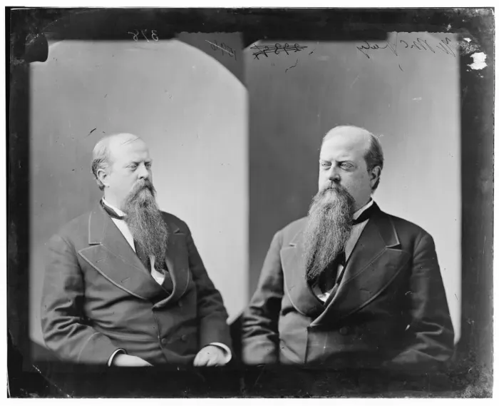 Framed Print : Unknown man, 1865-1880. Creator: Unknown
