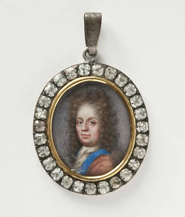 Framed Print : Unknown man, c17th century. Creator: Elias Brenner Framed Print : Unknown man, c17th century. Creator: Elias Brenner