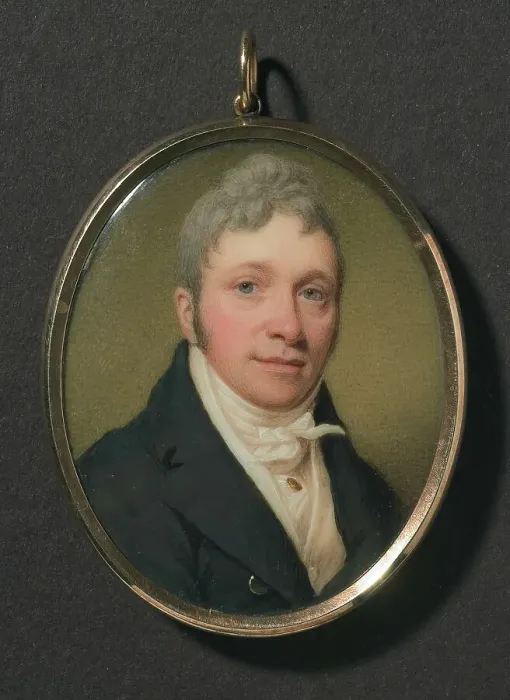 Framed Print : Unknown man, c1800s. Creator: John Comerford Framed Print : Unknown man, c1800s. Creator: John Comerford