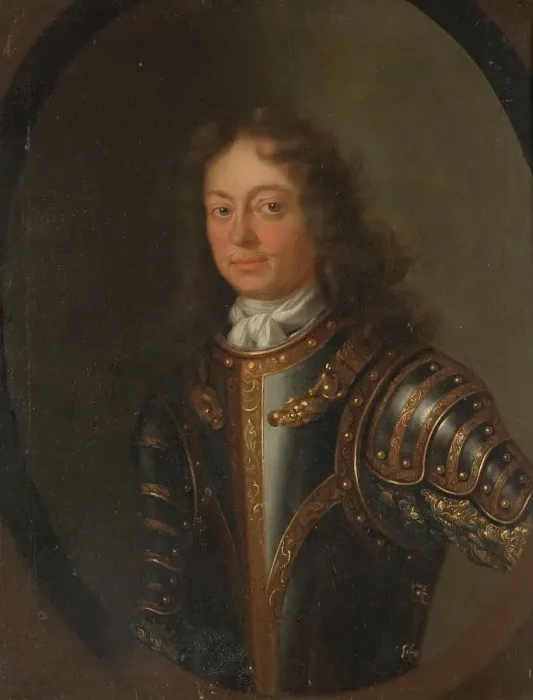 Framed Print : Unknown man called Stenbock, 1690. Creator: Martin Mytens the elder Framed Print : Unknown man called Stenbock, 1690. Creator: Martin Mytens the elder
