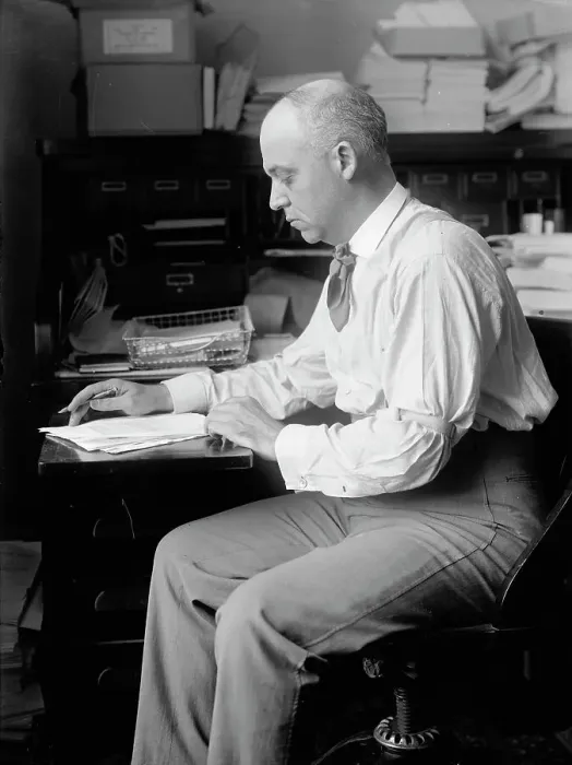 Framed Print : Unknown politician at desk, 1912. Creator: Harris & Ewing. Unknown politician at desk, 1912. Creator: Harris & Ewing Framed Print : Unknown politician at desk, 1912. Creator: Harris & Ewing. Unknown politician at desk, 1912. Creator: Harris & Ewing
