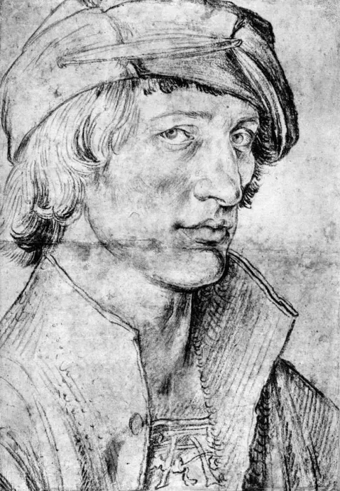 Framed Print : Unknown portrait, 1514, (1936). Artist: Albrecht Durer Framed Print : Unknown portrait, 1514, (1936). Artist: Albrecht Durer