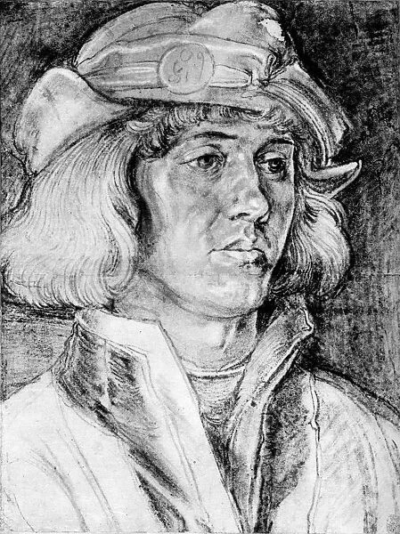 Unknown portrait, 16th century, (1936). Artist: Albrecht Durer