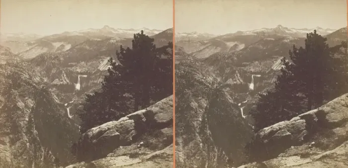 Framed Print : Unknown View, Yosemite, 1861 / 76. Creator: Carleton Emmons Watkins Framed Print : Unknown View, Yosemite, 1861 / 76. Creator: Carleton Emmons Watkins