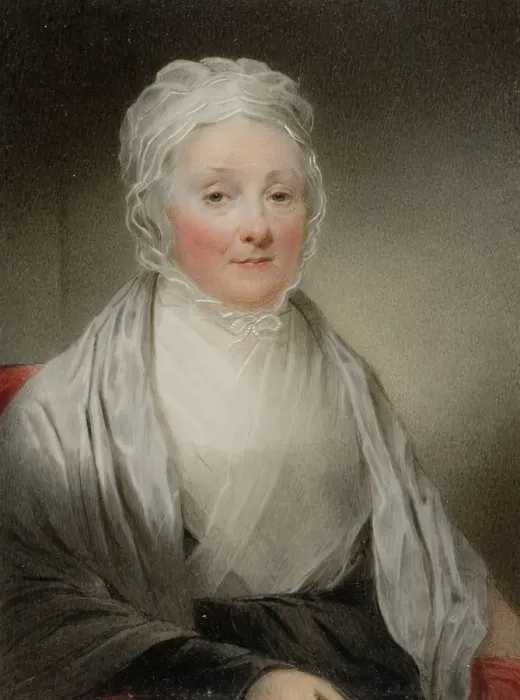 Framed Print : Unknown woman, 1817. Creator: Thomas Hargreaves Framed Print : Unknown woman, 1817. Creator: Thomas Hargreaves