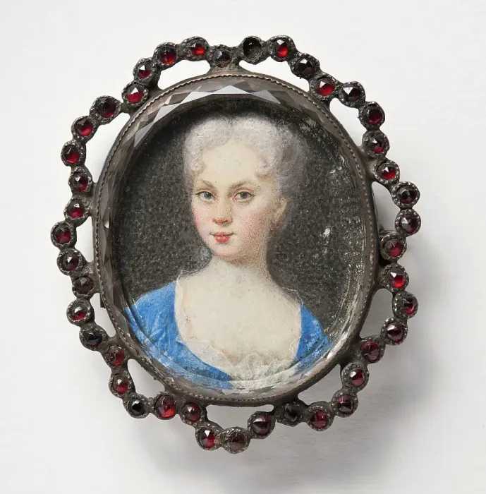 Framed Print : Unknown woman, c17th century. Creator: David Richter Framed Print : Unknown woman, c17th century. Creator: David Richter