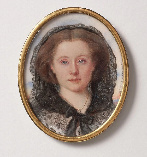 Unknown woman, c.1850. Creator: Louise Besnard