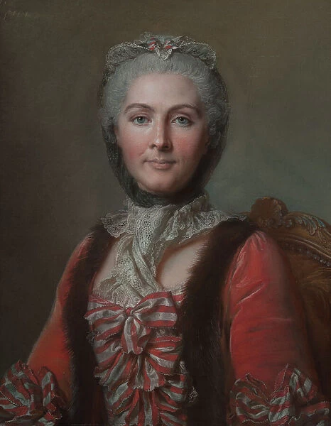 Unknown woman, called Marie Baudard de Sainte-James (1742-1782), married to Jean-Maurice... 1761. Creator: Jean Valade