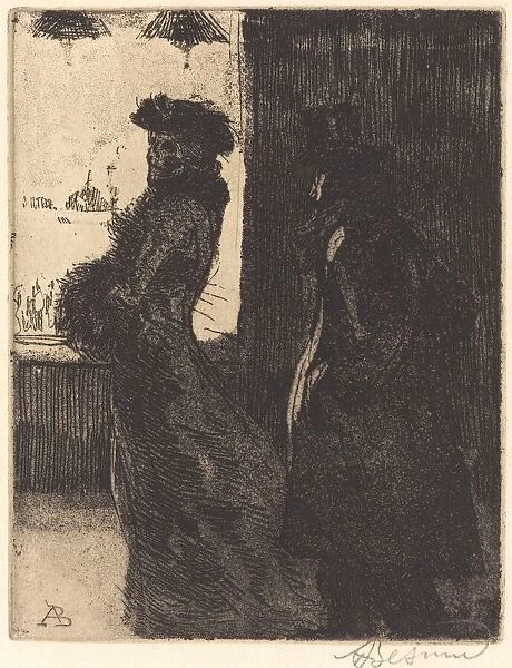 The Unknown Woman (L inconnue), 1900. Creator: Paul Albert Besnard