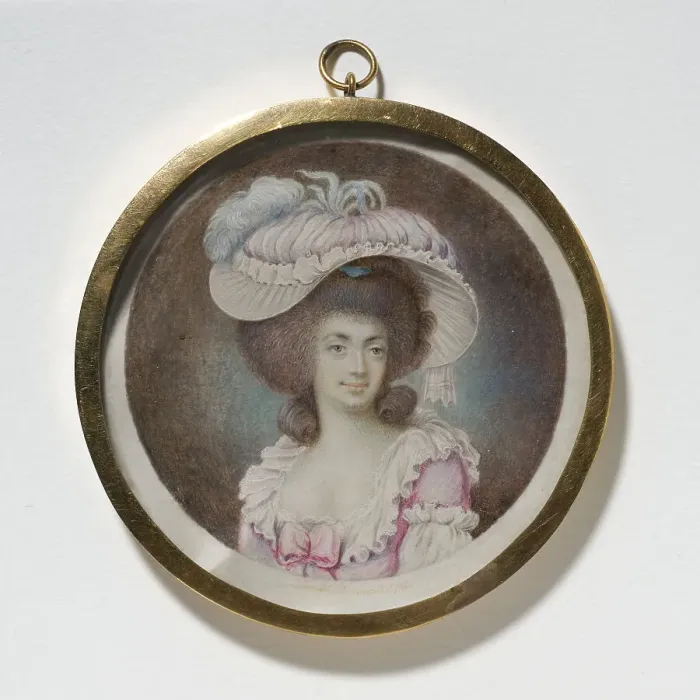 Framed Print : Unknown woman, possibly the artist's future wife Ulrika Maria Stahlberg, died 1797, 1786. Creator: Arvid Lundback Framed Print : Unknown woman, possibly the artist's future wife Ulrika Maria Stahlberg, died 1797, 1786. Creator: Arvid Lundback