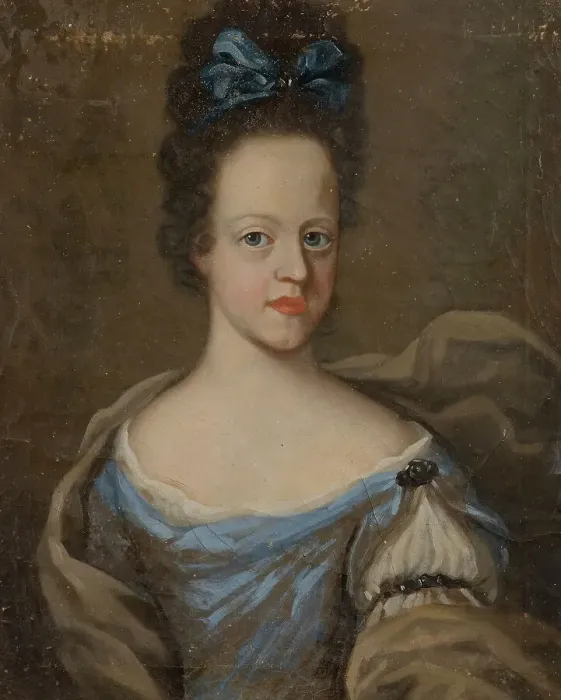 Framed Print : Unknown woman, probably Maria Elisabet, 1678-1755, c18th century. Creator: Anon Framed Print : Unknown woman, probably Maria Elisabet, 1678-1755, c18th century. Creator: Anon