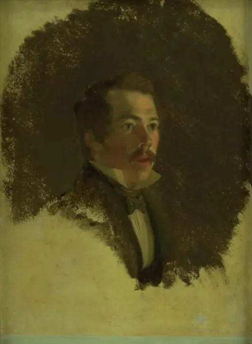 Framed Print : Unknown Young Gentleman, 1831-1832. Creator: Wilhelm Bendz Framed Print : Unknown Young Gentleman, 1831-1832. Creator: Wilhelm Bendz