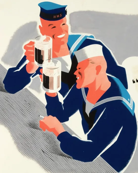 Framed Print : Unless We Can Divide Those Two Fellows, We're Sunk!, World War II poster, c1940-c1945 Framed Print : Unless We Can Divide Those Two Fellows, We're Sunk!, World War II poster, c1940-c1945