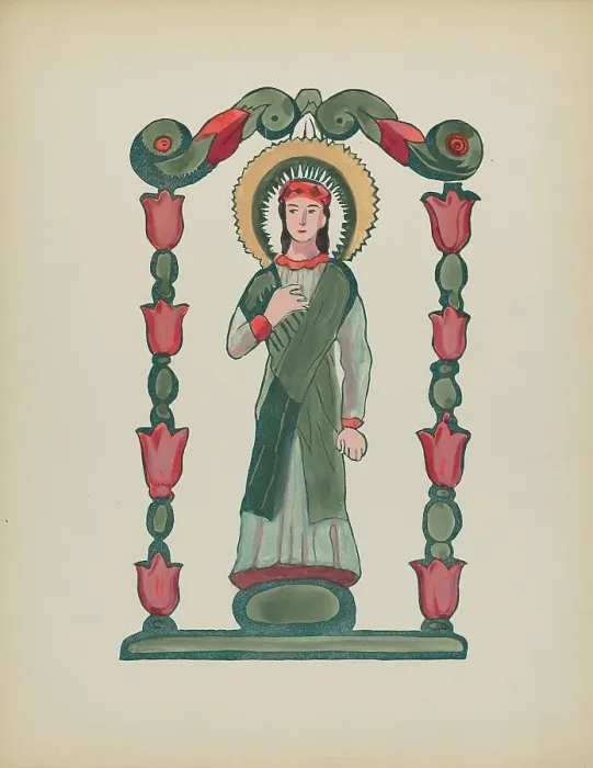 Framed Print : Unpublished Print for Immaculate Conception, 1935 / 1942. Creator: Unknown Framed Print : Unpublished Print for Immaculate Conception, 1935 / 1942. Creator: Unknown