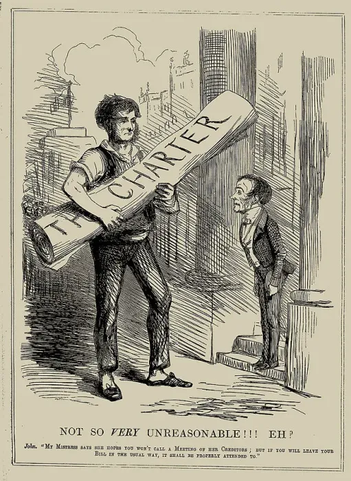 Framed Print : Not So Very Unreasonable!!! Eh? (from Punch'), 1848. Creator: Anonymous. Not So Very Unreasonable!!! Eh? (from Punch'), 1848. Creator: Anonymous Framed Print : Not So Very Unreasonable!!! Eh? (from Punch'), 1848. Creator: Anonymous. Not So Very Unreasonable!!! Eh? (from Punch'), 1848. Creator: Anonymous