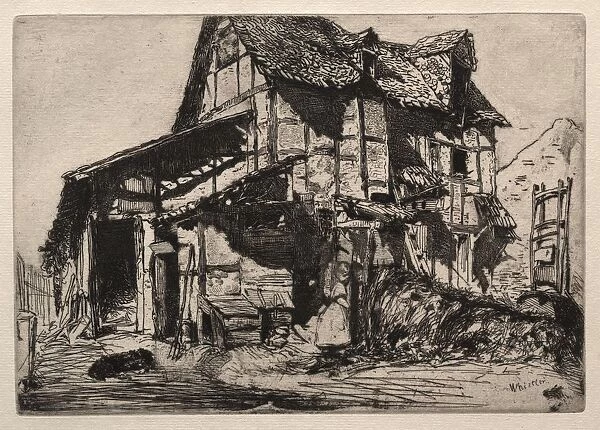 An Unsafe Tenement. Creator: James McNeill Whistler (American, 1834-1903)