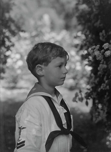 Untermeyer [i.e. Untermyer] child, portrait photograph, 1915 June. Creator: Arnold Genthe