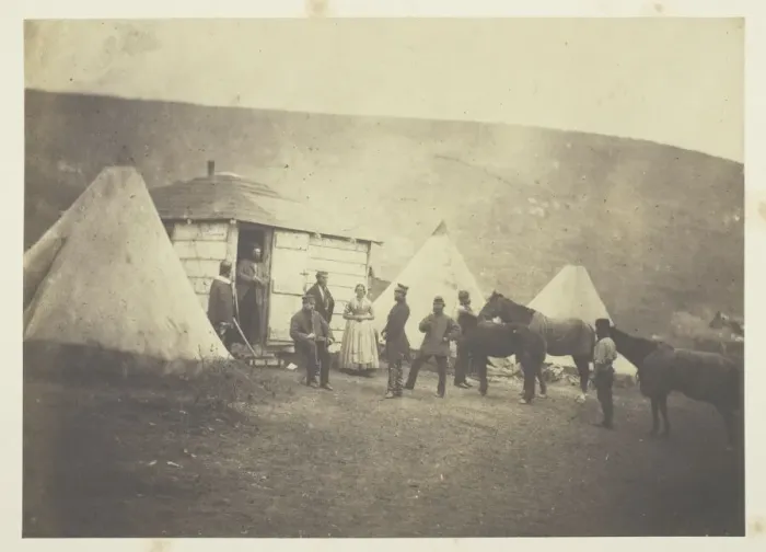 Framed Print : Untitled, 1855. Creator: Roger Fenton Framed Print : Untitled, 1855. Creator: Roger Fenton