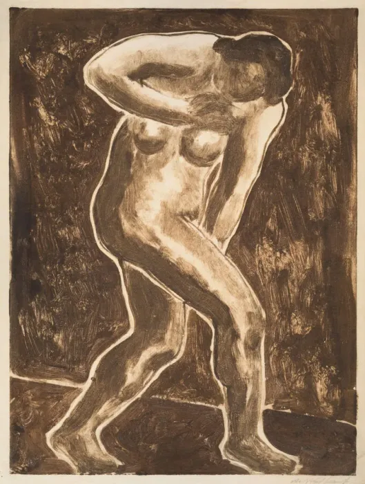 Framed Print : (Untitled), 1905. Creator: Abraham Walkowitz Framed Print : (Untitled), 1905. Creator: Abraham Walkowitz