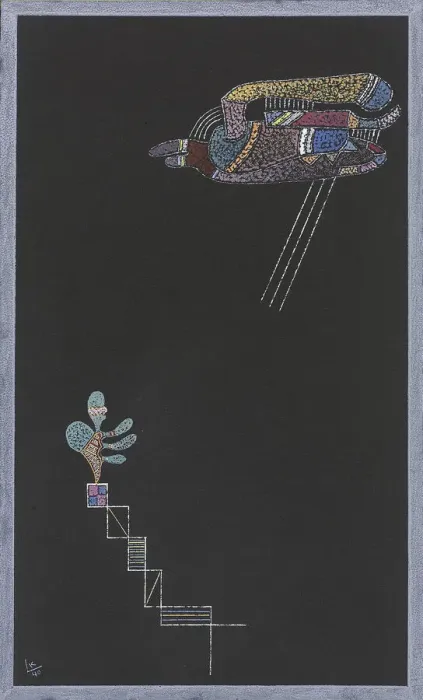 Framed Print : Untitled, 1940. Creator: Kandinsky, Wassily Vasilyevich (1866-1944) Framed Print : Untitled, 1940. Creator: Kandinsky, Wassily Vasilyevich (1866-1944)