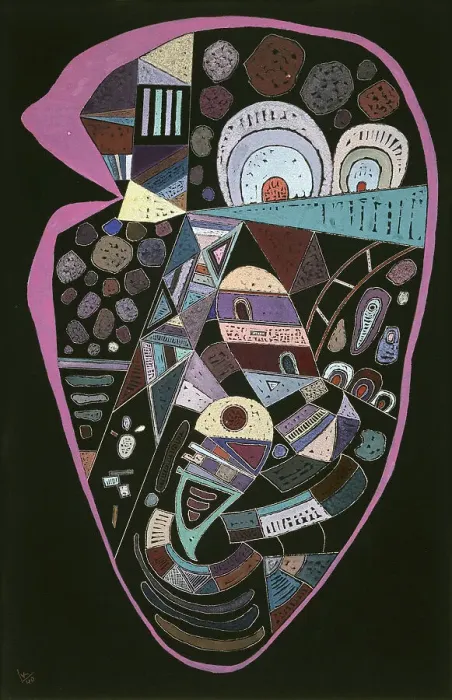 Framed Print : Untitled, 1940. Creator: Kandinsky, Wassily Vasilyevich (1866-1944) Framed Print : Untitled, 1940. Creator: Kandinsky, Wassily Vasilyevich (1866-1944)