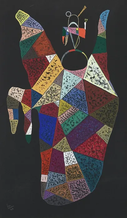 Framed Print : Untitled, 1940. Creator: Kandinsky, Wassily Vasilyevich (1866-1944) Framed Print : Untitled, 1940. Creator: Kandinsky, Wassily Vasilyevich (1866-1944)
