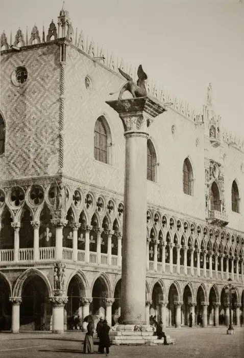 Framed Print : Untitled (27), c. 1890. [Doges Palace, Venice]. Creator: Unknown