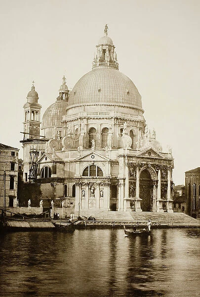 Untitled (41), c. 1890. [Church of Santa Maria della Salute, Venice]. Creator: Unknown