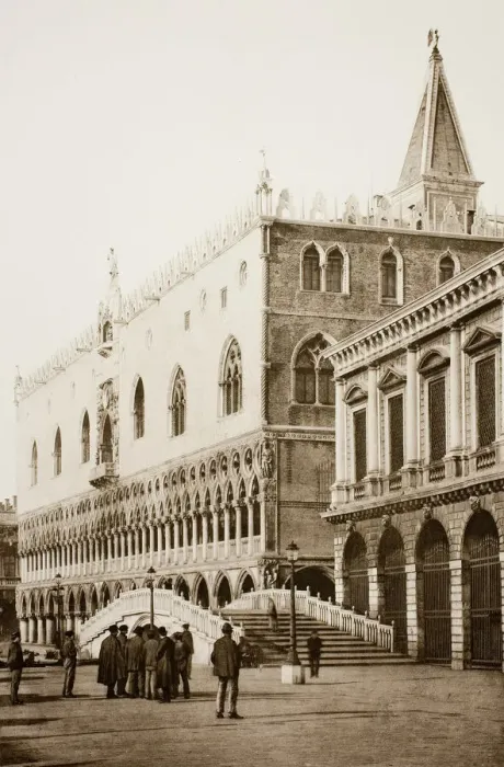 Framed Print : Untitled (43), c. 1890. [Doges Palace, Venice]. Creator: Unknown