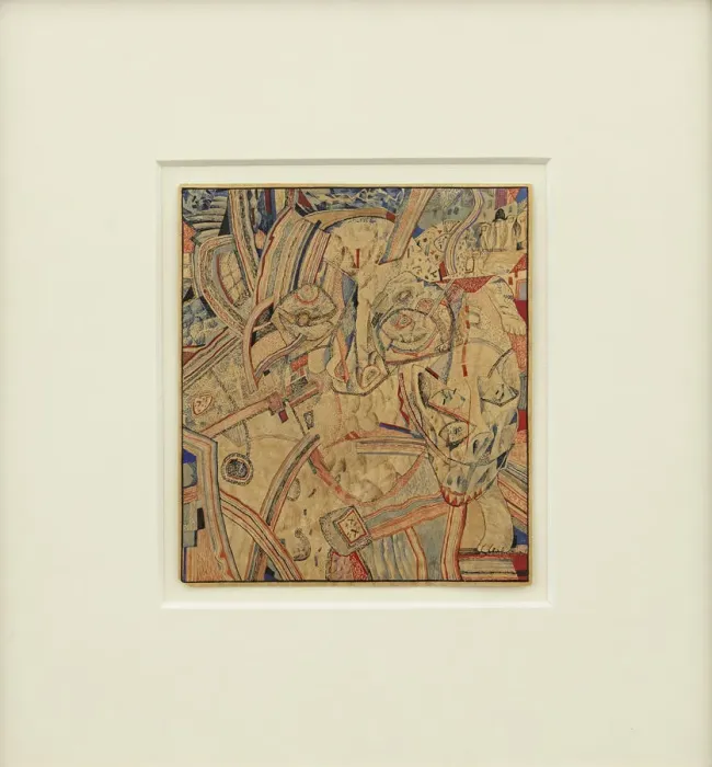 Framed Print : Untitled. Artist: Filonov, Pavel Nikolayevich (1883-1941) Framed Print : Untitled. Artist: Filonov, Pavel Nikolayevich (1883-1941)