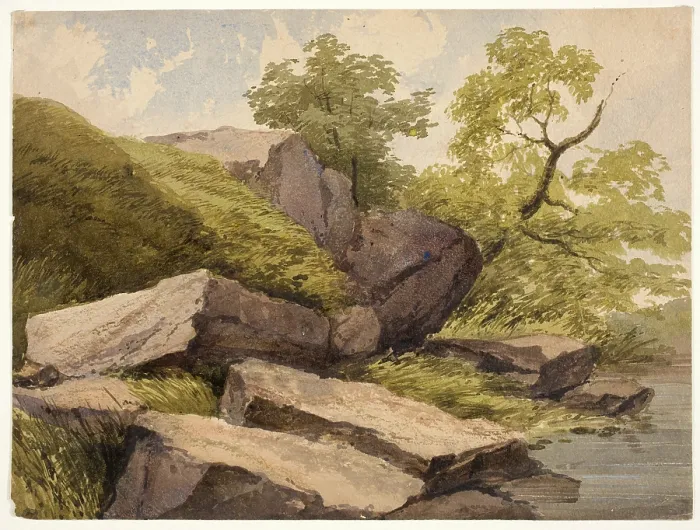 Framed Print : (Untitled), c1820-1865. Creator: David Claypoole Johnston Framed Print : (Untitled), c1820-1865. Creator: David Claypoole Johnston