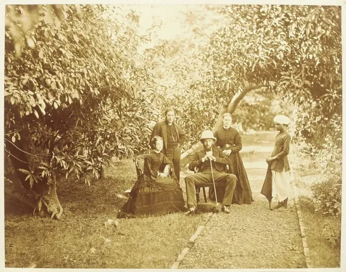 Framed Print : Untitled, c.1865. Creator: Samuel Bourne Framed Print : Untitled, c.1865. Creator: Samuel Bourne