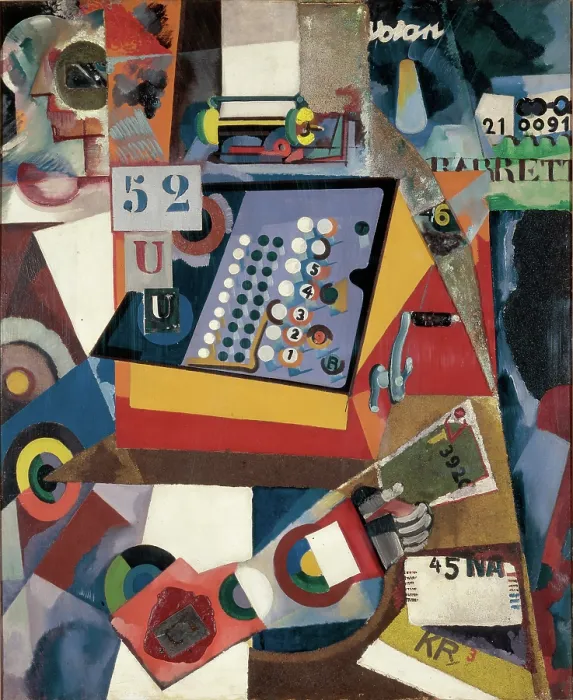 Framed Print : Untitled (Cash Register), c1917. Creator: Souza-Cardoso, Amadeo de (1887-1918) Framed Print : Untitled (Cash Register), c1917. Creator: Souza-Cardoso, Amadeo de (1887-1918)