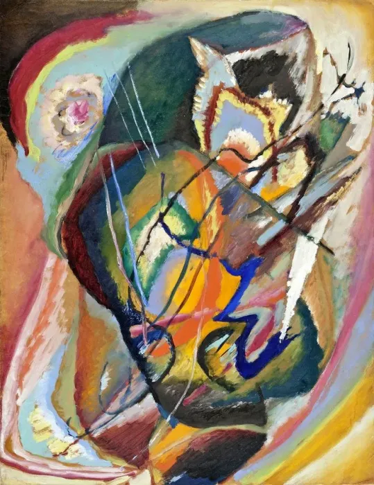 Framed Print : Untitled Improvisation III, 1914. Artist: Kandinsky, Wassily Vasilyevich (1866-1944) Framed Print : Untitled Improvisation III, 1914. Artist: Kandinsky, Wassily Vasilyevich (1866-1944)