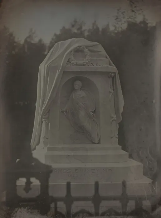 Framed Print : Untitled (Mt. Auburn Cemetery, Cambridge, Massachusetts), 1850 Framed Print : Untitled (Mt. Auburn Cemetery, Cambridge, Massachusetts), 1850
