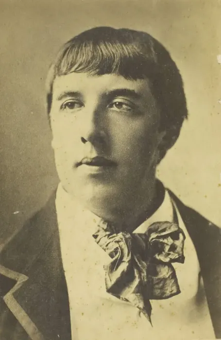 Framed Print : Untitled (Portrait of Oscar Wilde as a young man), c. 1880. Creator: Unknown Framed Print : Untitled (Portrait of Oscar Wilde as a young man), c. 1880. Creator: Unknown
