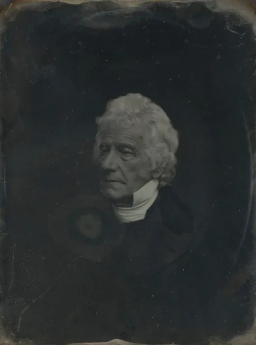Framed Print : Untitled (Rev. Daniel Sharp, Congregationalist Preacher), 1850 Framed Print : Untitled (Rev. Daniel Sharp, Congregationalist Preacher), 1850