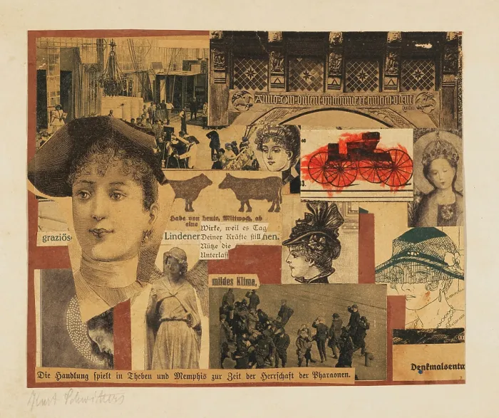 Framed Print : Untitled (The action takes place in Thebes), 1922. Creator: Schwitters, Kurt (1887-1948) Framed Print : Untitled (The action takes place in Thebes), 1922. Creator: Schwitters, Kurt (1887-1948)