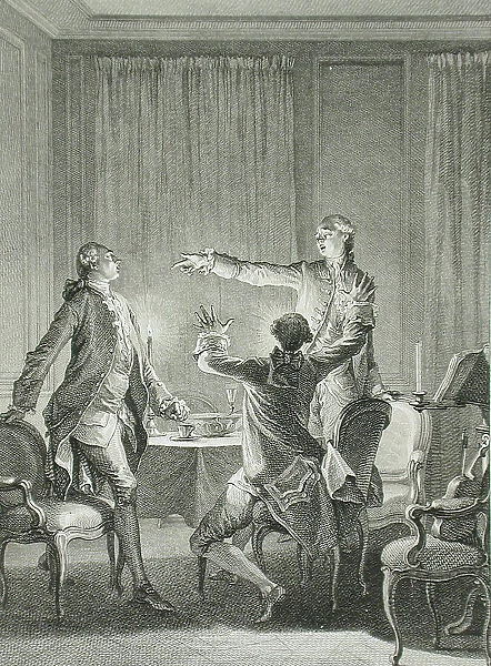 Untitled (The Quarrel), 1777. Creator: Antoine Jean Duclos