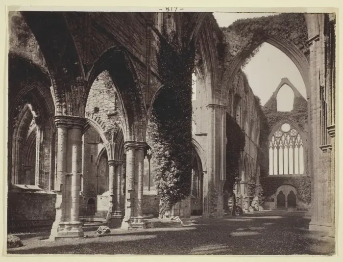 Framed Print : Untitled [Tintern Abbey], 1860  /  94. Creator: Francis Bedford