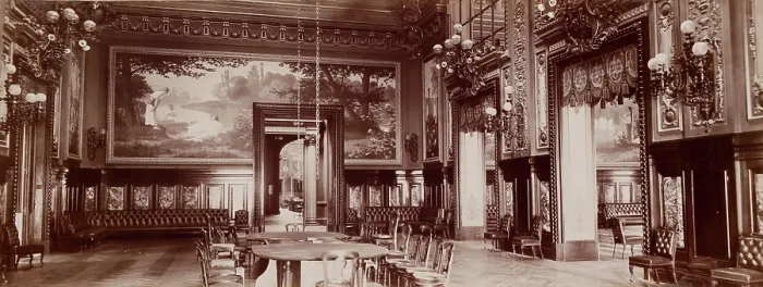 Framed Print : (Untitled, View of Interior, Nice, France), between 1880 and 1890. Creator: Jean Gilletta Framed Print : (Untitled, View of Interior, Nice, France), between 1880 and 1890. Creator: Jean Gilletta