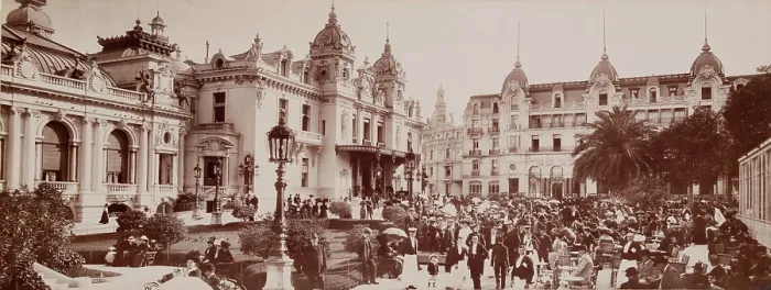Framed Print : (Untitled, View of Nice, France), between 1880 and 1890. Creator: Jean Gilletta Framed Print : (Untitled, View of Nice, France), between 1880 and 1890. Creator: Jean Gilletta