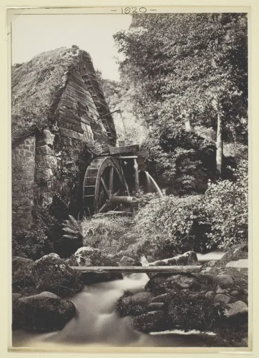 Framed Print : Untitled [watermill], 1860  /  94. Creator: Francis Bedford