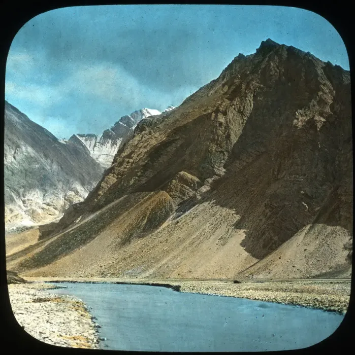 Framed Print : Upper course of the Indus River, Kashmir, India, late 19th or early 20th century Framed Print : Upper course of the Indus River, Kashmir, India, late 19th or early 20th century