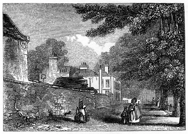 Upper Flask Tavern, Hampstead Heath, residence of George Steevens, 1840